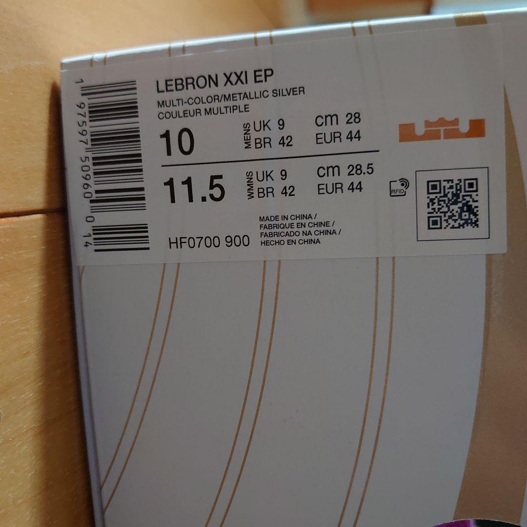 【新品未使用】Nike LeBron 21 EP 28cm