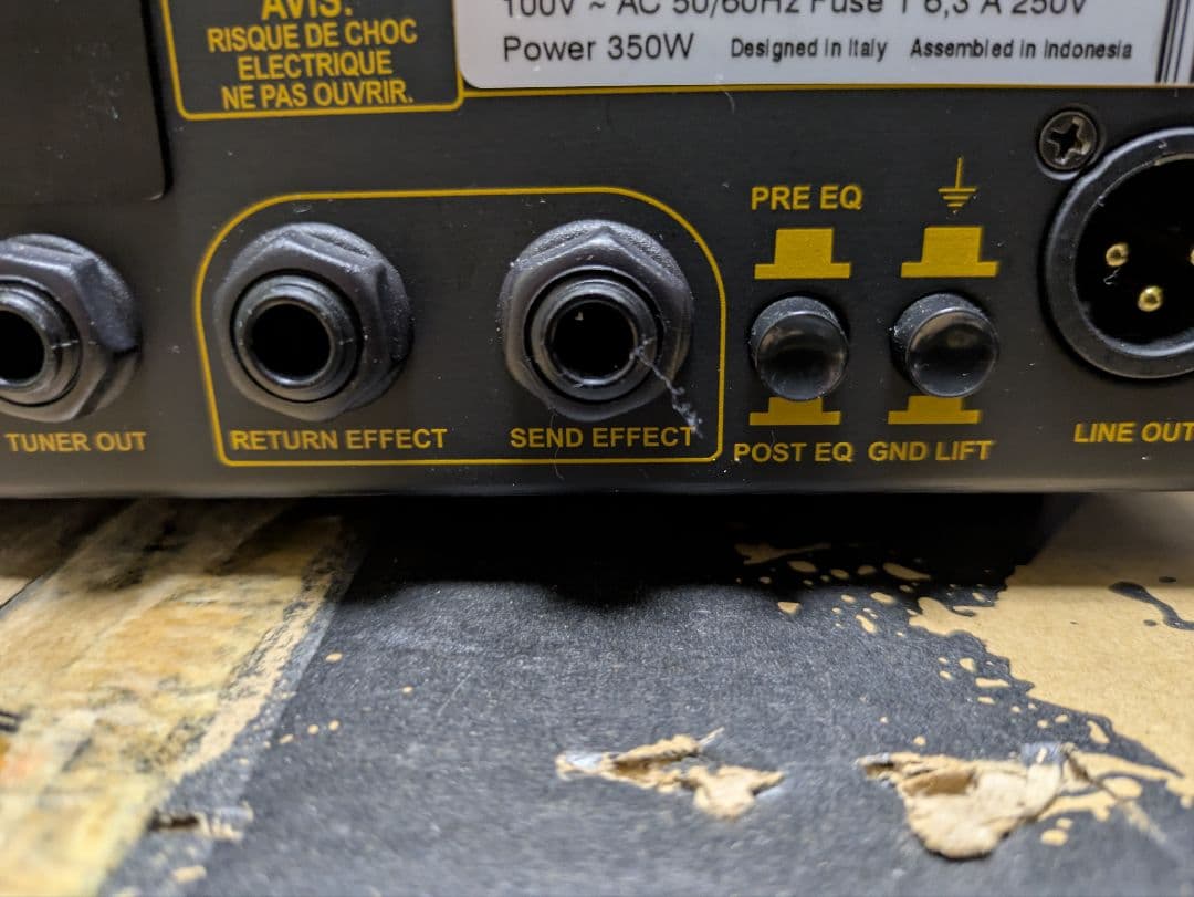 ベース Markbass Little Mark 250 Black Line