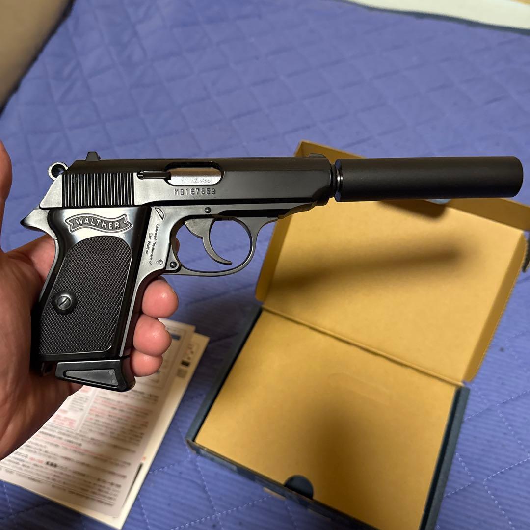 マルゼン　ppkブローバック＋サイレンサーセット『レア』