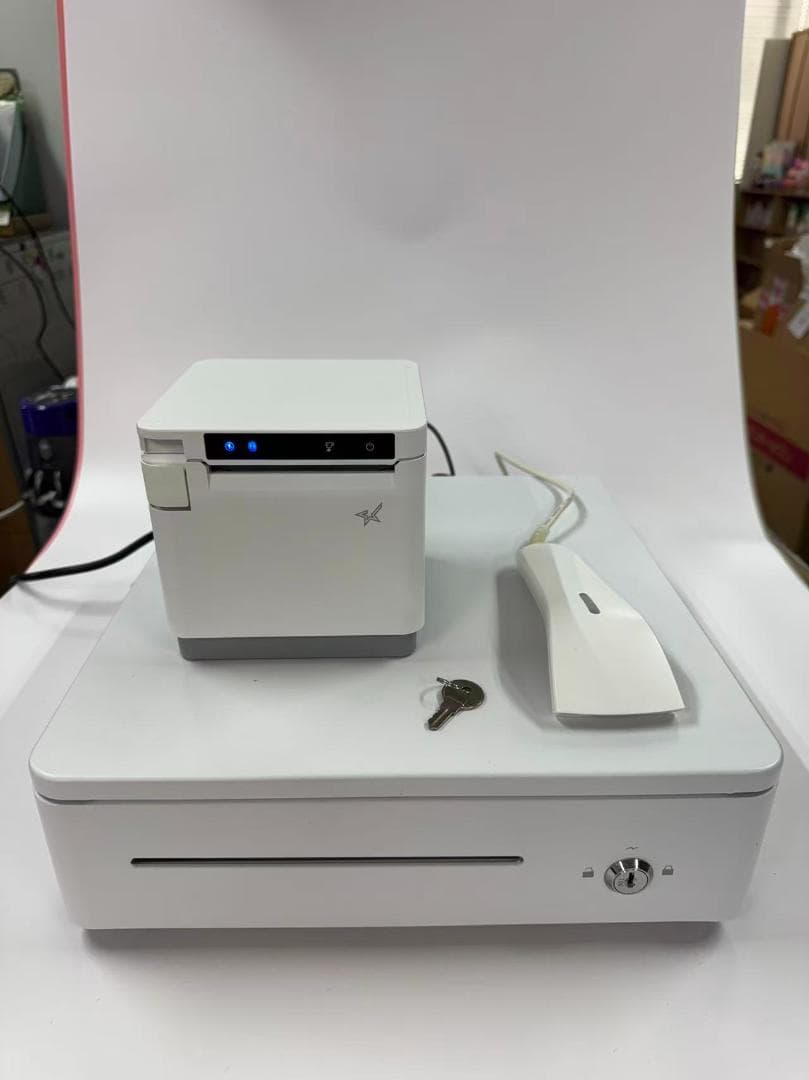 エアレジ サーマルプリンター＆ドロアー mC-Print3 スター精密 箱あり