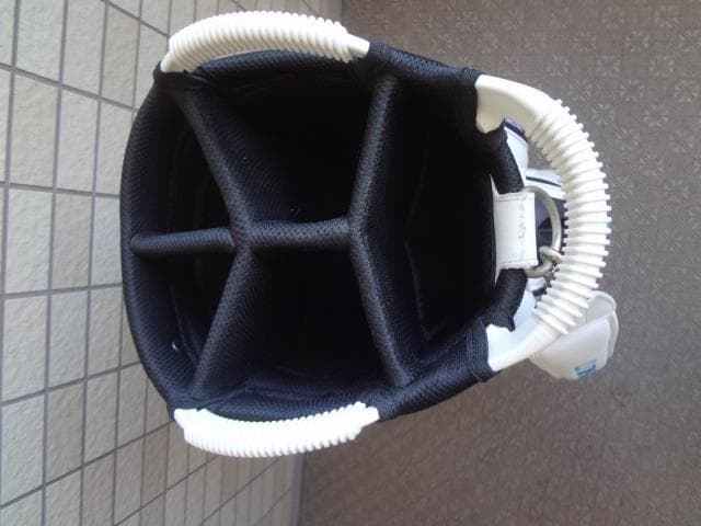 ルコック / le coq 9型キャディバッグ(QQBQJJ03) 白 極上品