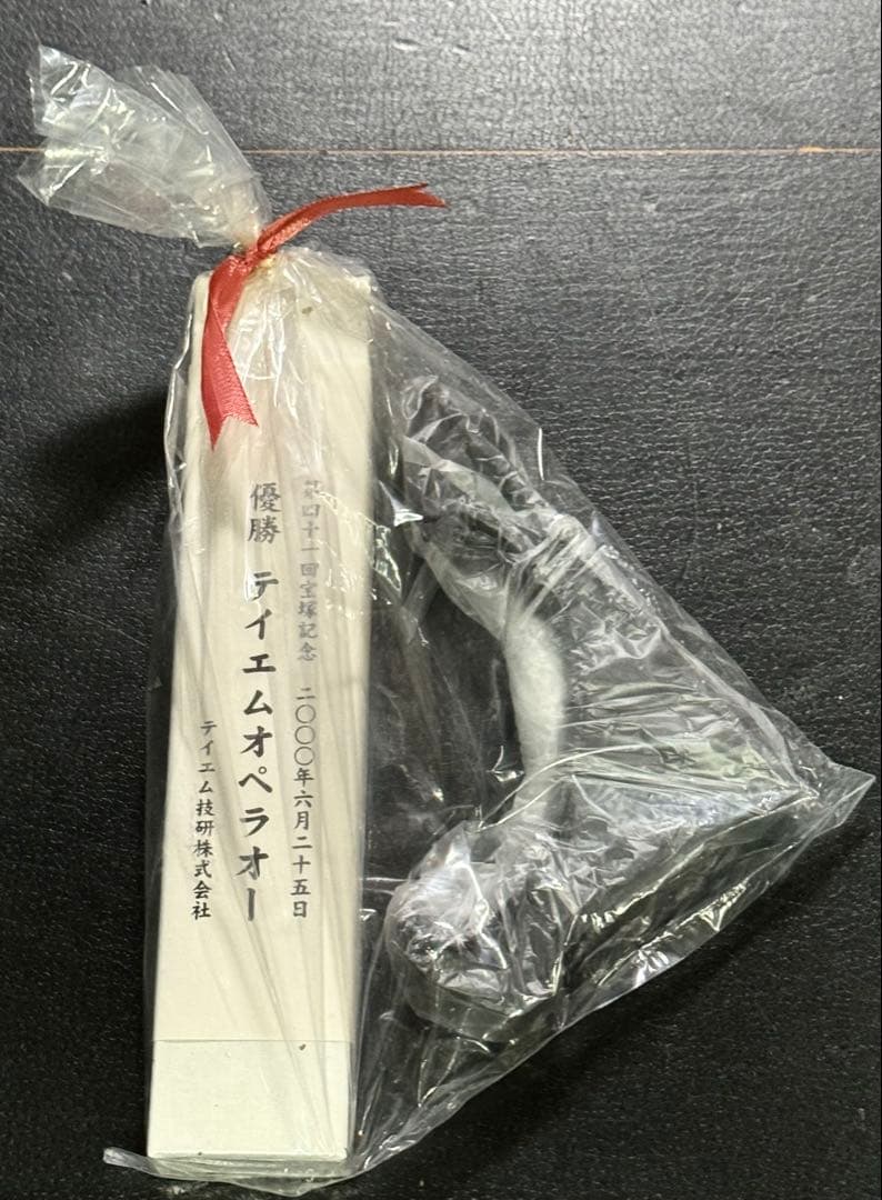 非売品 テイエムオペラオー 宝塚記念優勝 記念品 扇子