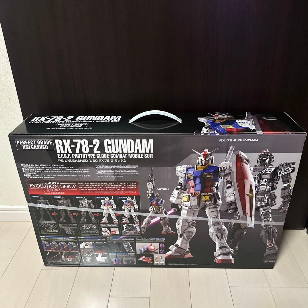 新品未開封PG UNLEASHED 機動戦士ガンダム RX-78-2 ガンダム