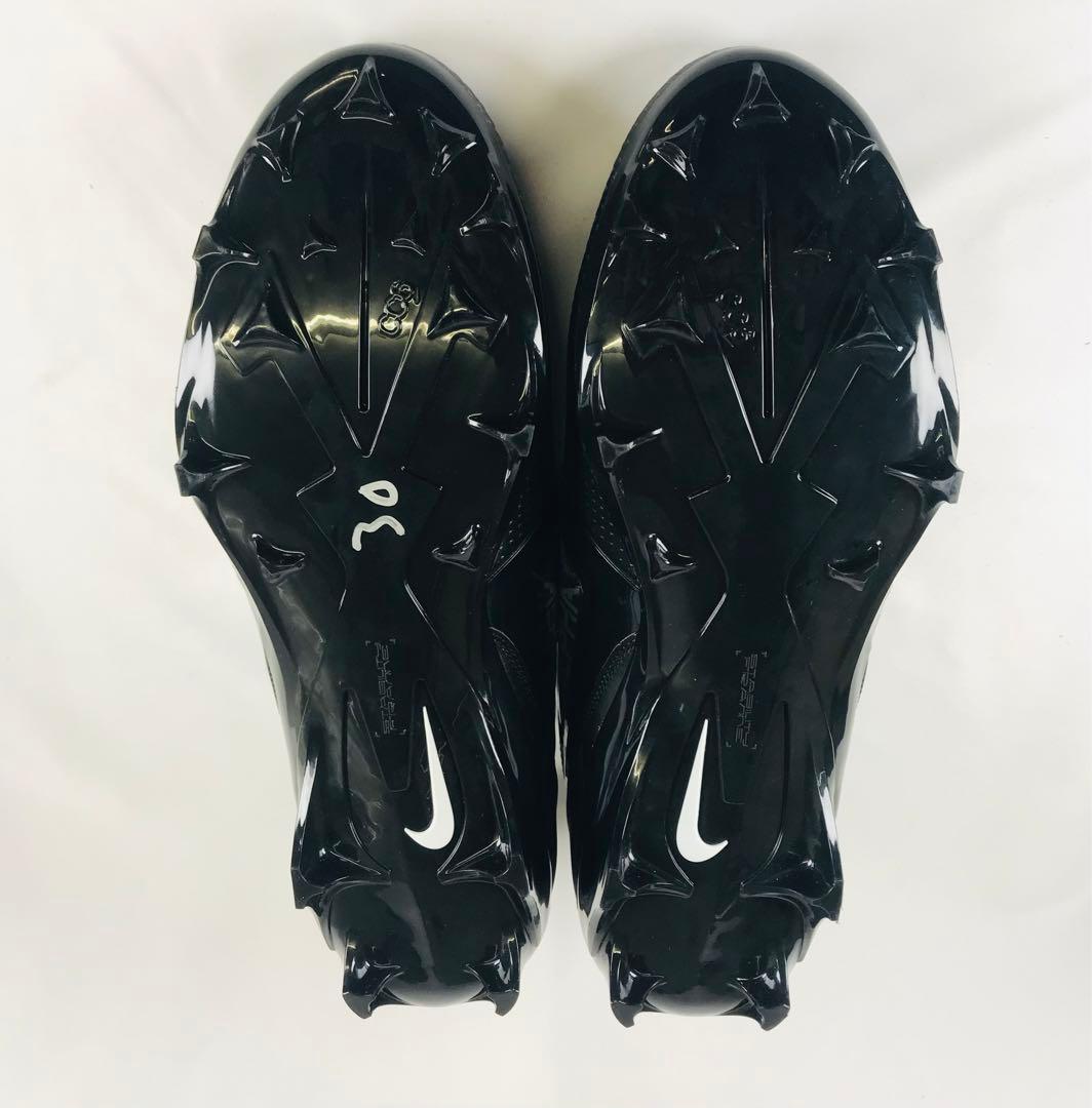 NIKE Alpha アメフト ポイントスパイク 黒 30