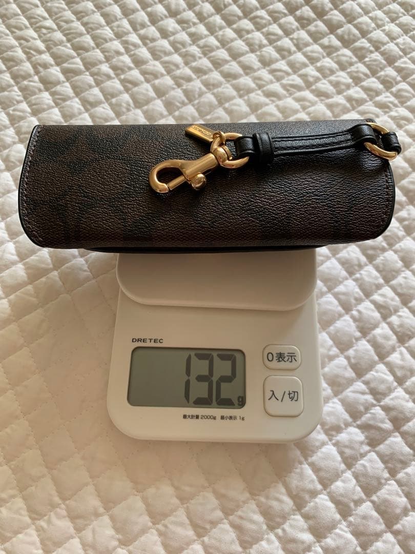 コーチ　サングラスケース　シグネチャー　未使用　モノグラム　メンズ