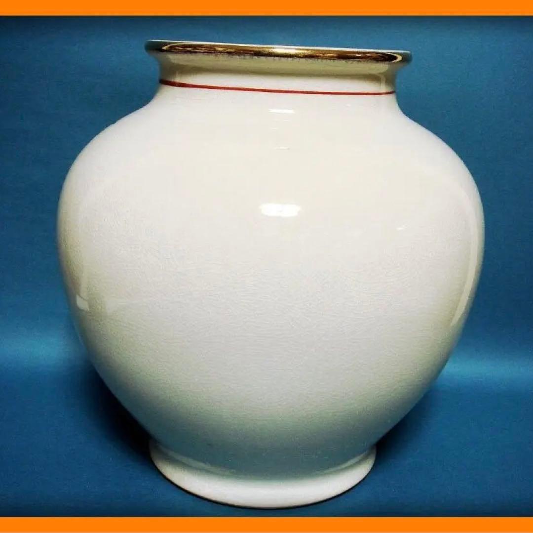 793『九谷 花蝶文 花瓶』　/骨董品 古美術 古道具 アンティーク