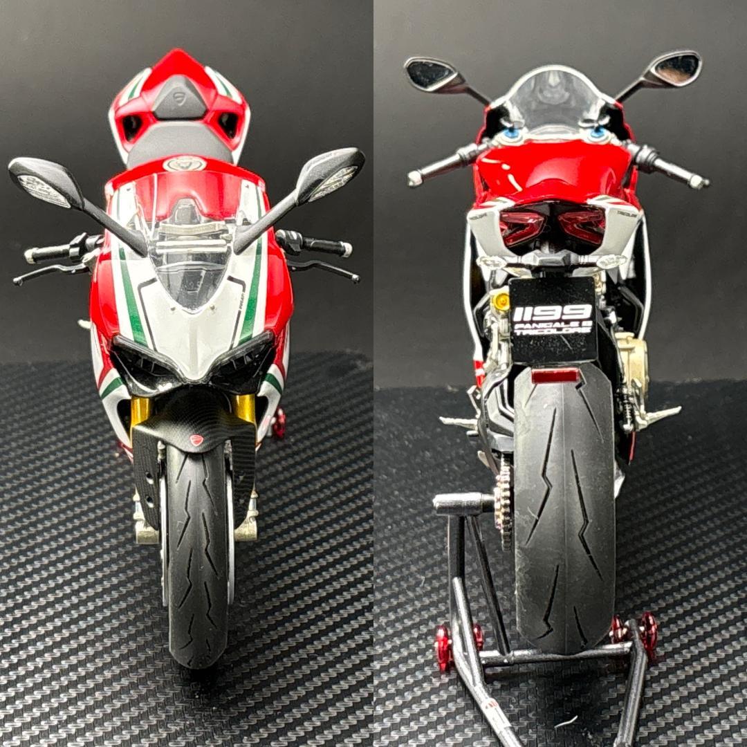 ドゥカティ 1199 パニガーレS トリコローレ（1/12組立完成品）