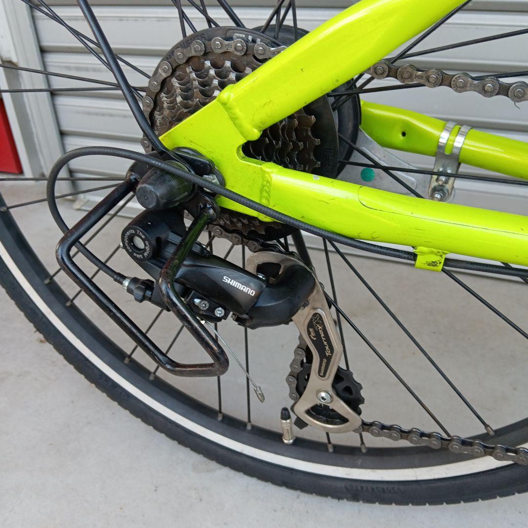 整備済みジュニア向け自転車２４インチ　ヘルメット付　ブリジストン・シュライン