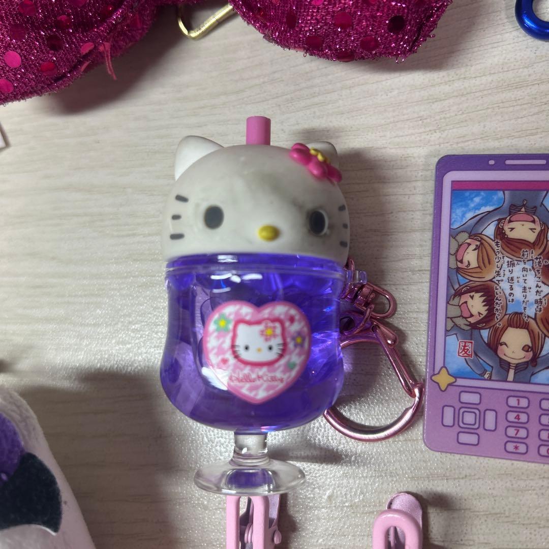 スクバ キーホルダー ギャル 平成女児 ピンク キティちゃん セット