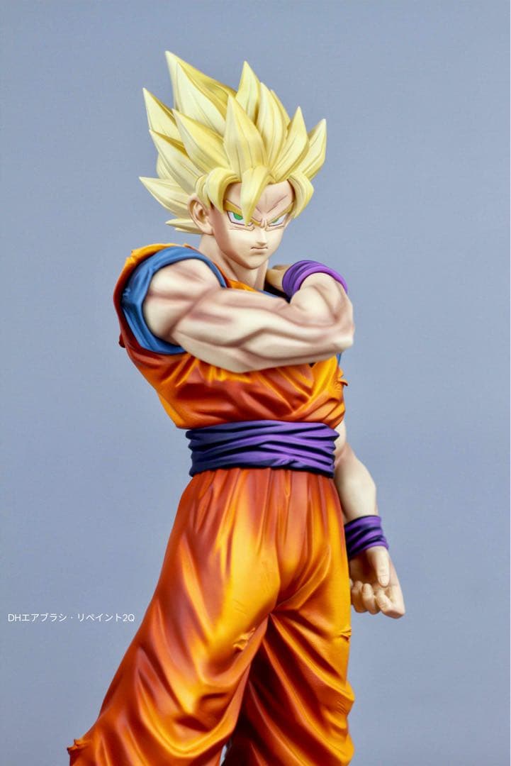 ドラゴンボールZ 超サイヤ人2 孫悟空　グランディスタサイズ　再塗装・改造品