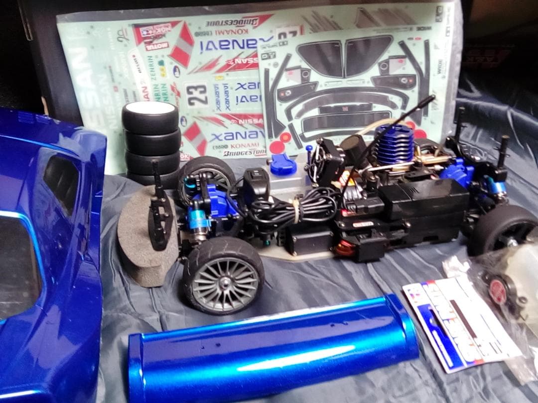 ⭐タミヤ⭐TG10-Mk.2SG Xanavi Nismo GT-R (R34)