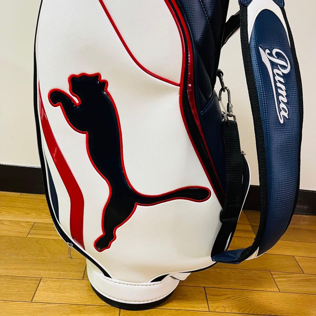【希少品】PUMA プーマ　キャディバッグ 送料込み