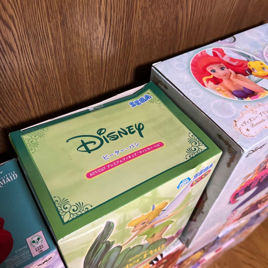 1番くじ　アリエルフィギュア　ティンカーベル　Qposket アリエル　他　⑤