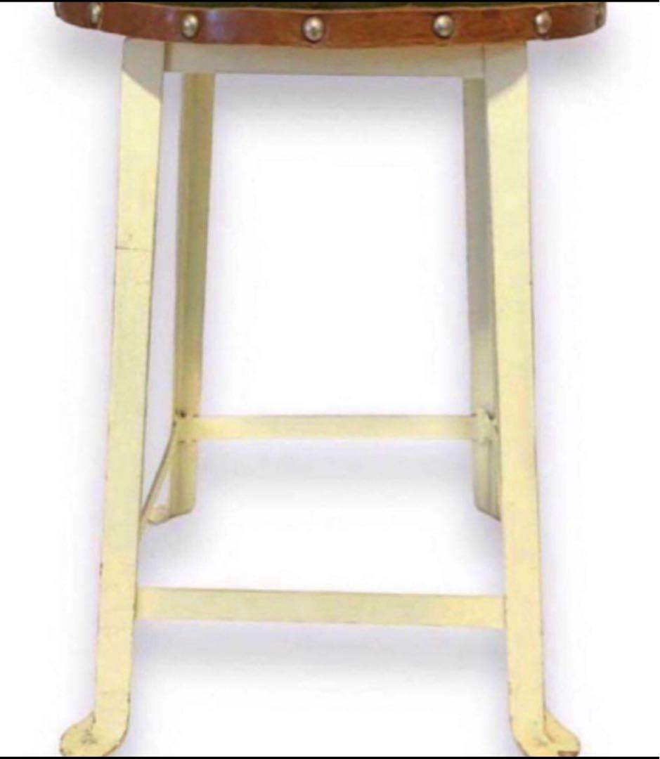 丸椅子 アンティーク風スツール アイアン家具