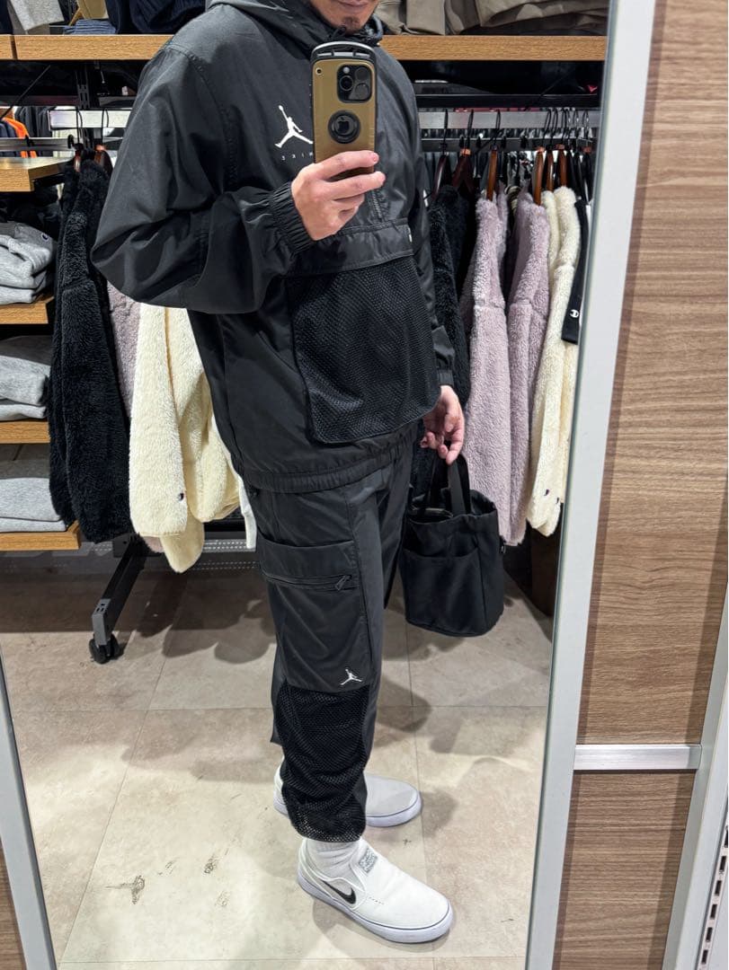 ナイキ ジョーダン ジャンプマン ハーフジップ アノラック