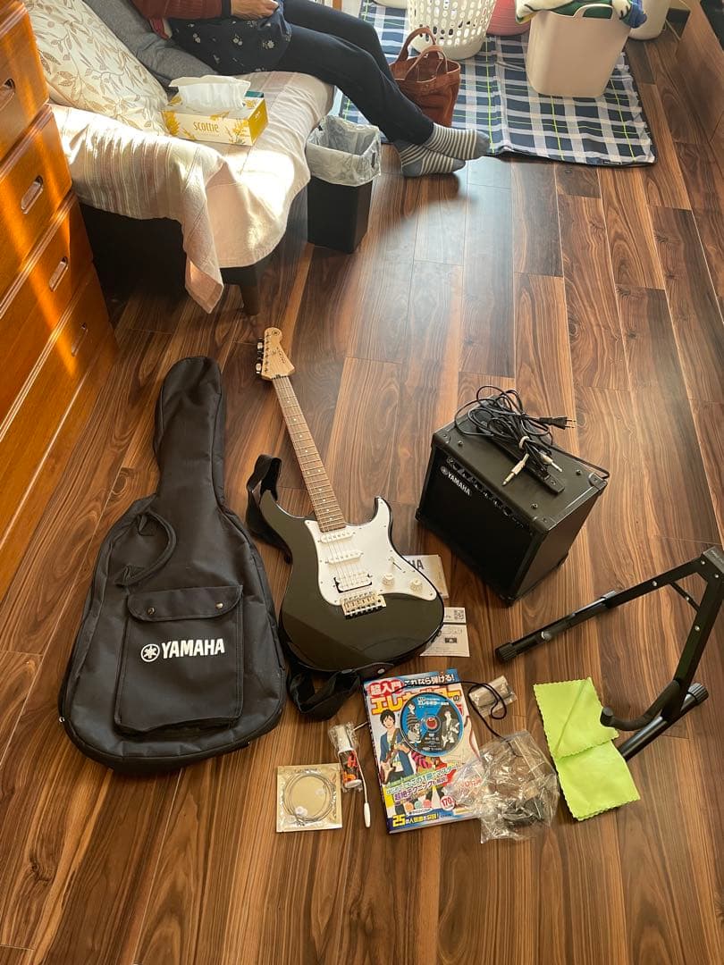 エレキギターYAMAHA アンプ