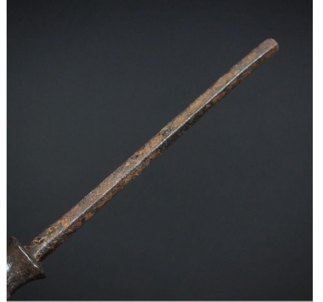 送料無料　江戸時代　矢じり　矢尻　古鉄矢尻　登録証不要