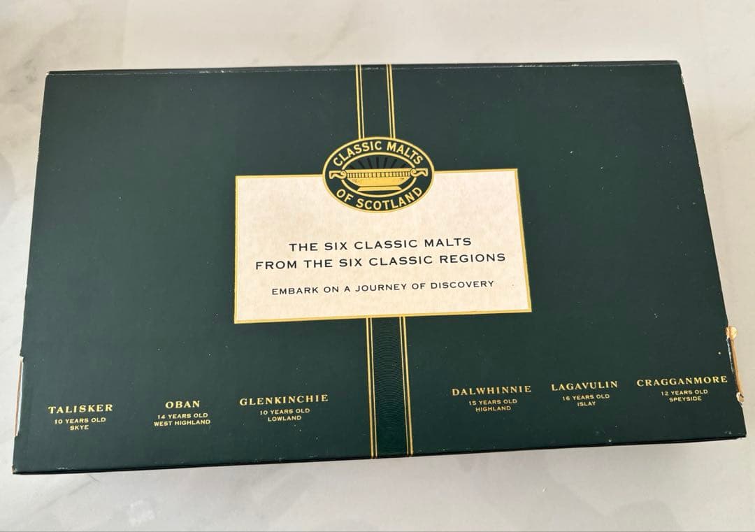 クラシックモルト ウイスキー　ミニボトル 6本セット