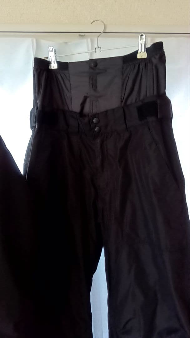 美品 kiss mark ブラック スキーウェア M 上下 メンズ スノーウェア