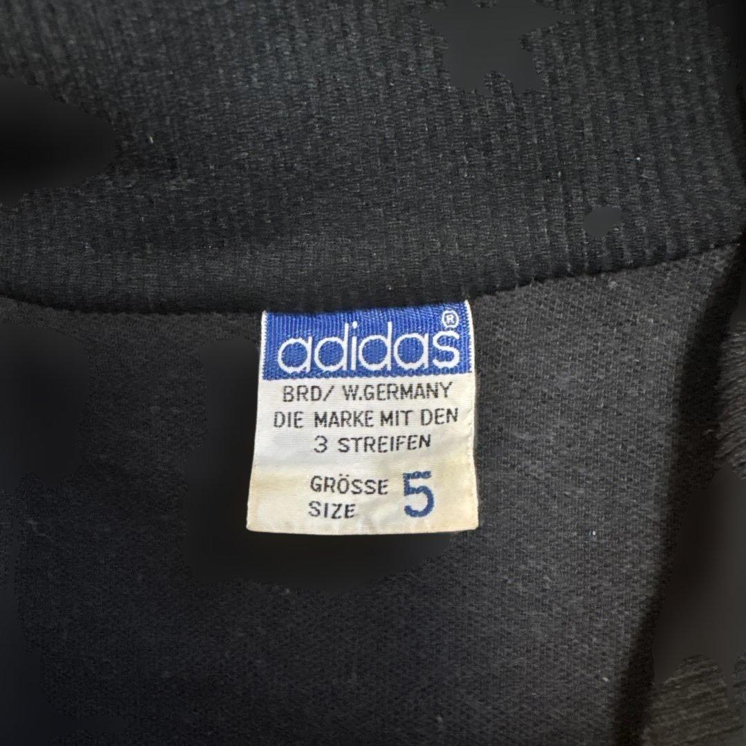 ヴィンテージ　adidas ジャージ上下デサント西ドイツ製サイズ5（M L相当）
