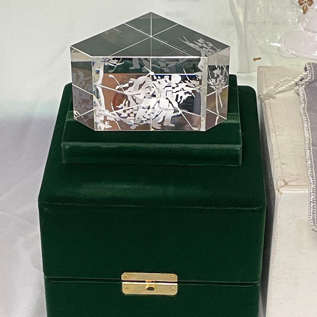 STEUBEN　スチューベン クリスタル ゴルフ モチーフ 1990年代 希少