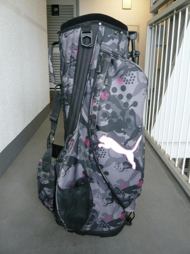 PUMA GOLF プーマ スタンド式 キャディバッグ グレー スタンドバッグ
