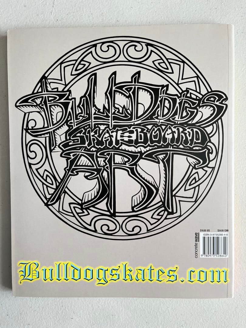 スケートボード BULLDOG ART BY WES HUMPSTON