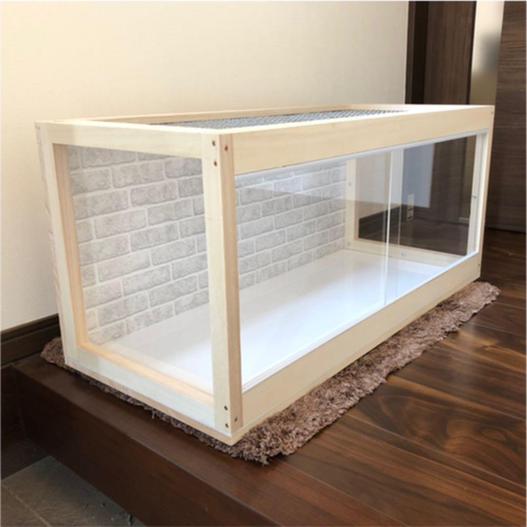 新品　木製ケージ　ハリネズミ　ハムスター　小動物　広葉樹　カスタムベースにどうぞ