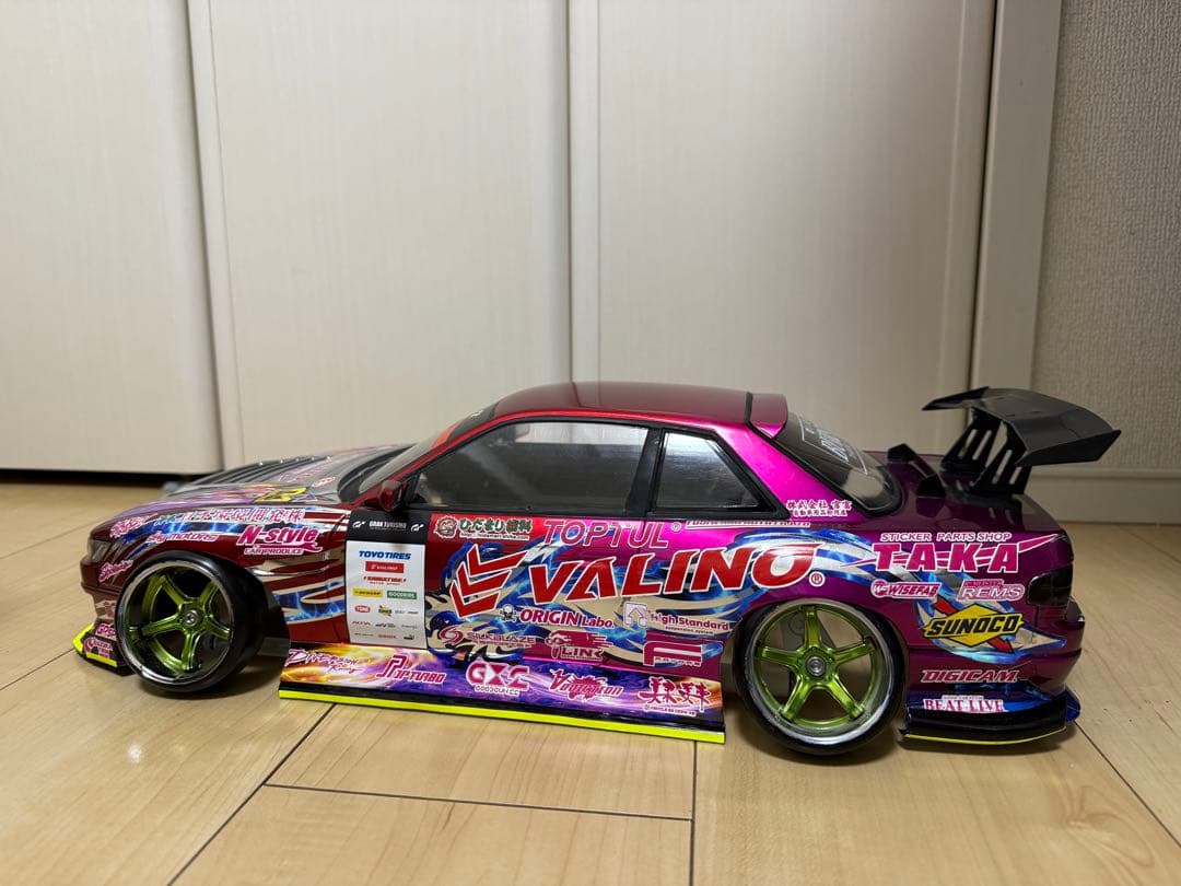 アディクション　シルビアs13 d1 2024年仕様　ホイール、スポイラー付き