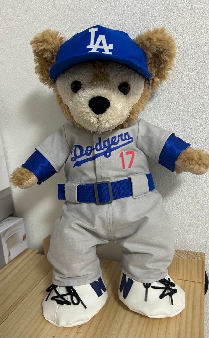 MLB　ロサンゼルス　野球　応援　ハンドメイド　コスチューム　ダッフィー