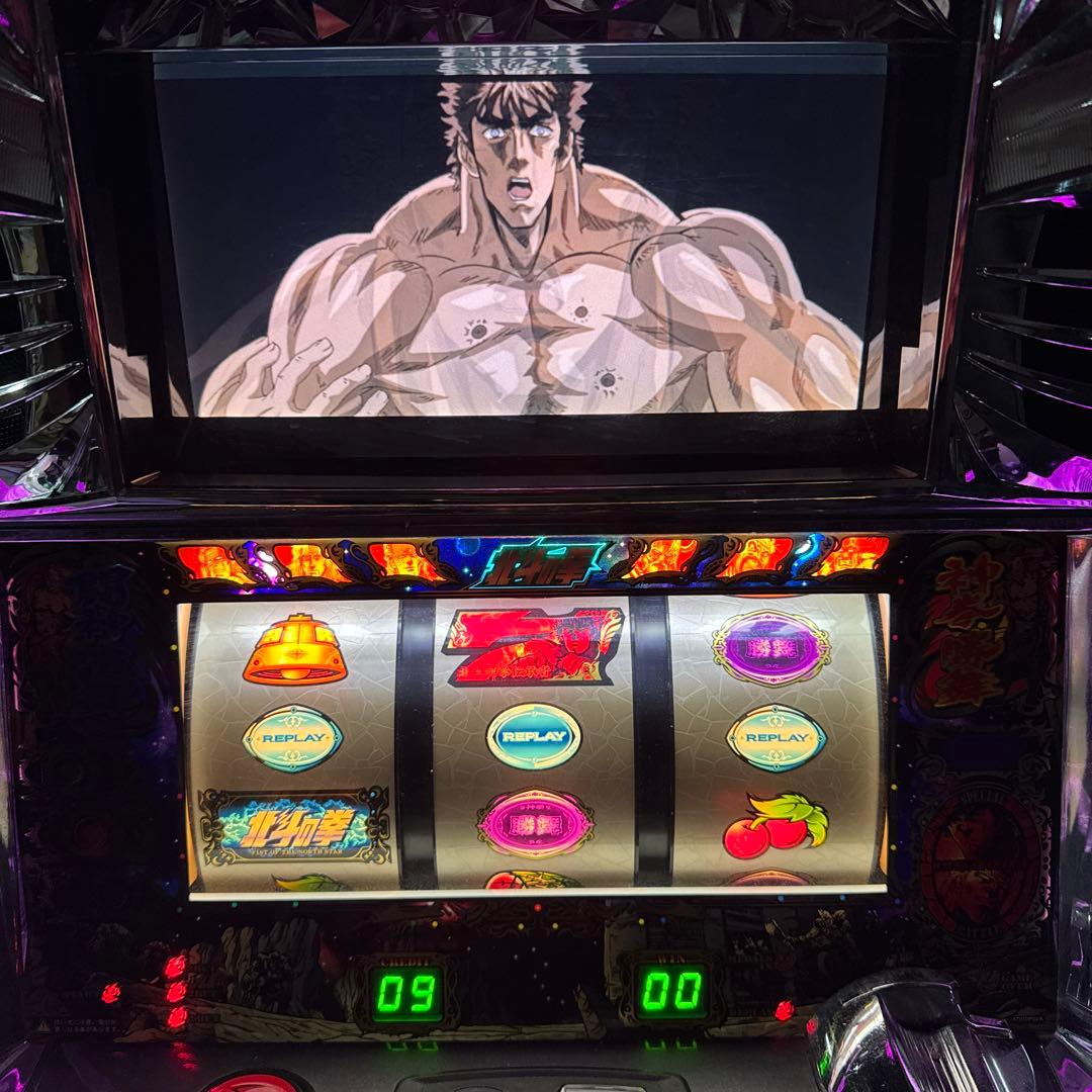 パチスロ実機 北斗の拳 転生の章ZA 極美品 アミューズメント使用