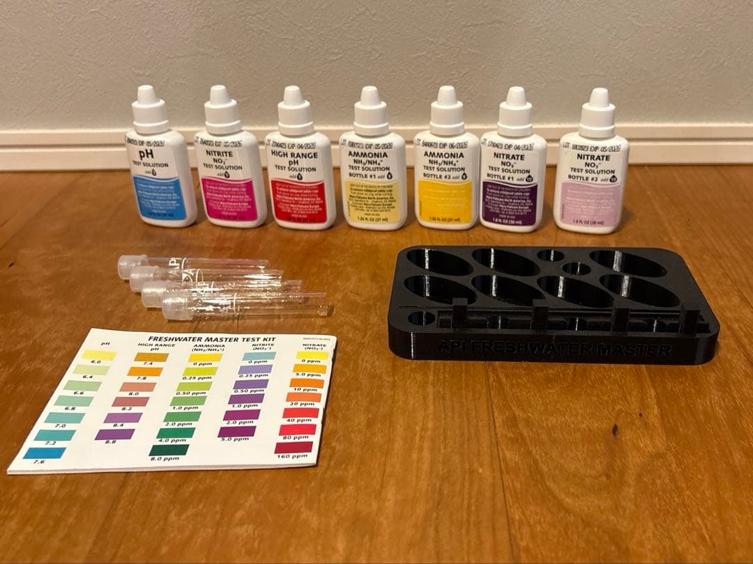 API FRESH WATER MASTER TESTKIT + 専用スタンド