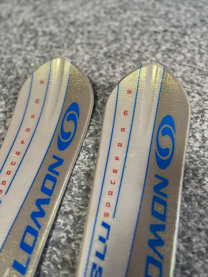 SALOMON DEMO08W スキー板　ビンディング　ストック　ケース他　5点