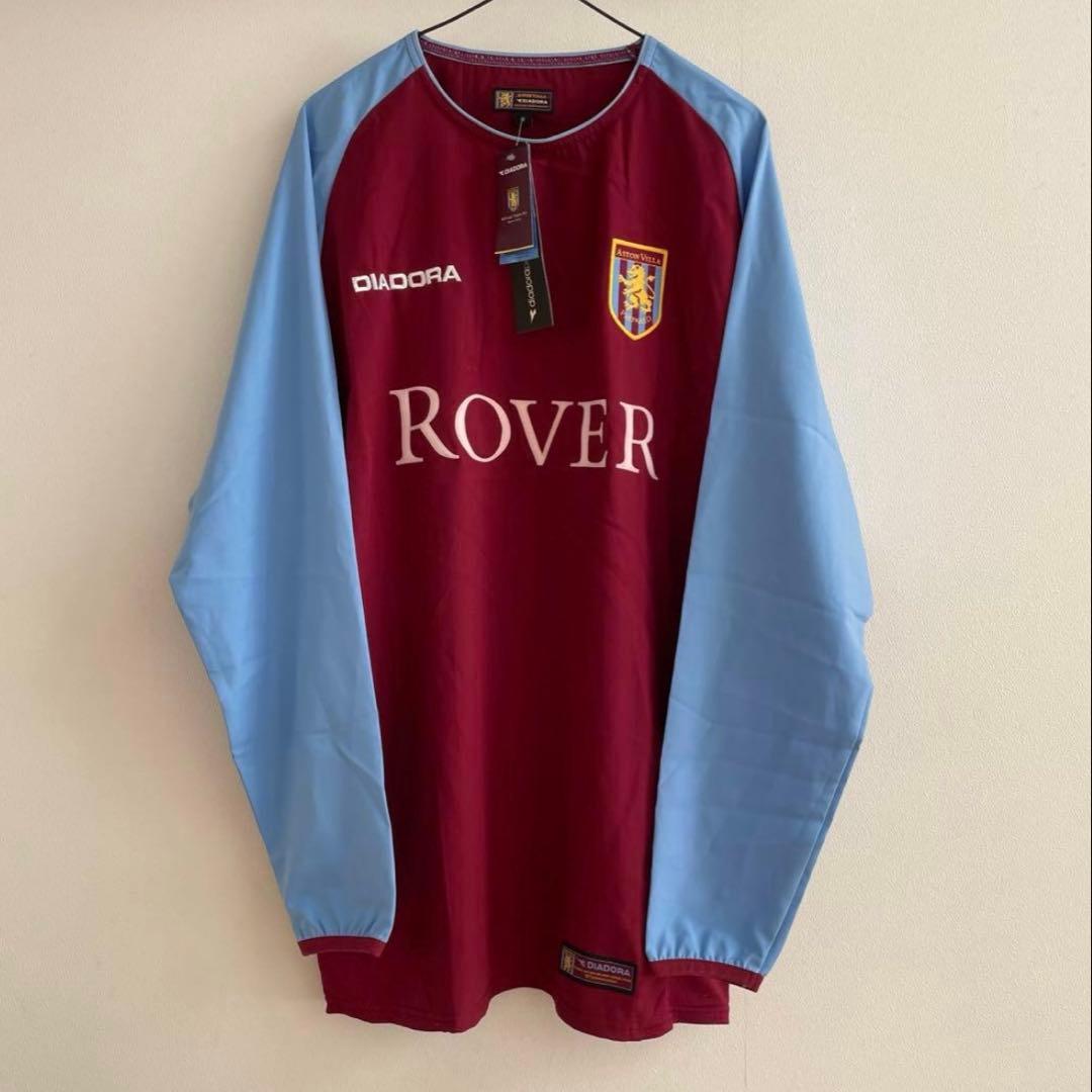 【希少】 アストンヴィラ　長袖　ユニフォーム　古着　シャツ　ジャージ　ジャケット