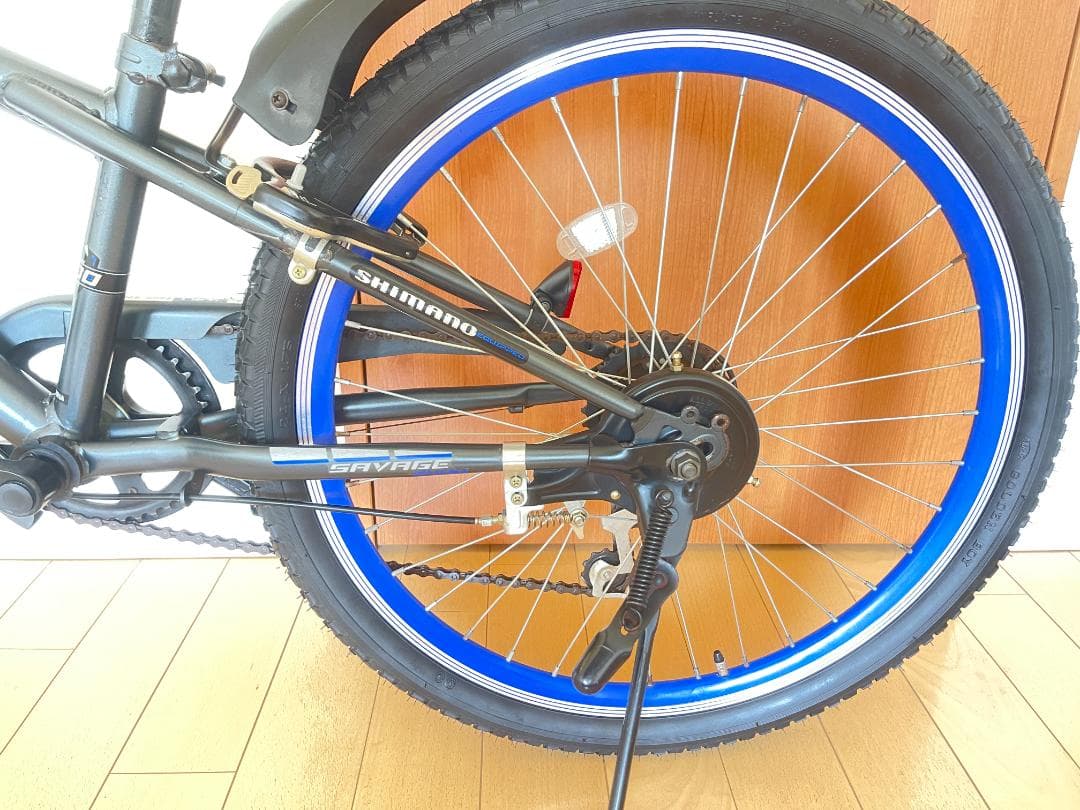 AVIGO 24インチ自転車 サベージ CIデッキ オートライト付き　引取専用