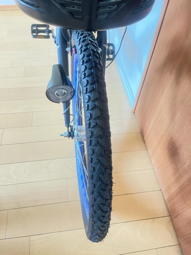 AVIGO 24インチ自転車 サベージ CIデッキ オートライト付き　引取専用