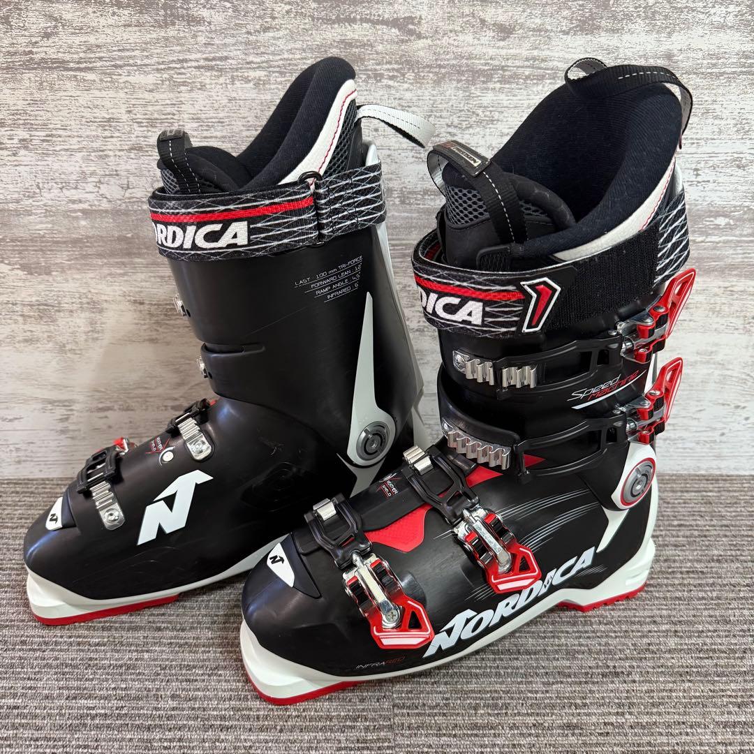 美品 NORDICA SPEEDMACHINE100 27.0 スキーブーツ
