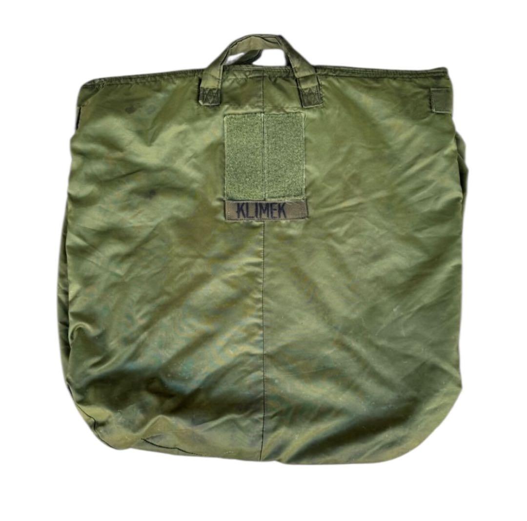 ビンテージ　80s　1984年　USAF　ミリタリー　USAF　ヘルメットバッグ