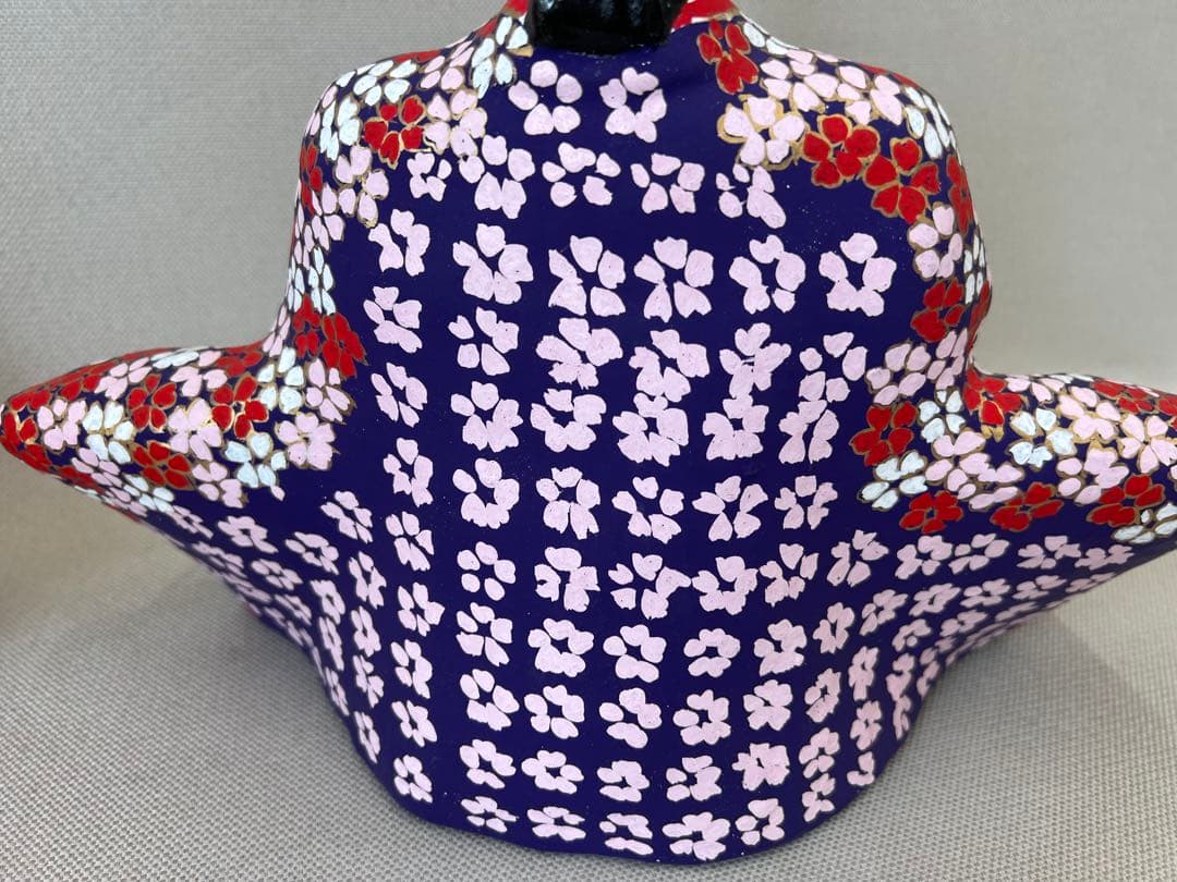 希少作品　信州中野土人形土びな　六代目　奈良由起夫　雛人形