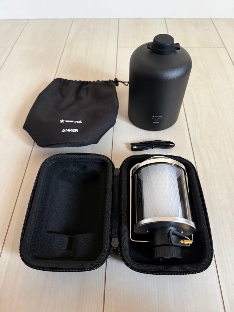 【美品】スノーピーク ギガパワーランタン・バッテリー30000 セット