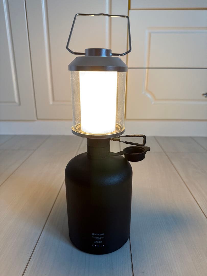 【美品】スノーピーク ギガパワーランタン・バッテリー30000 セット