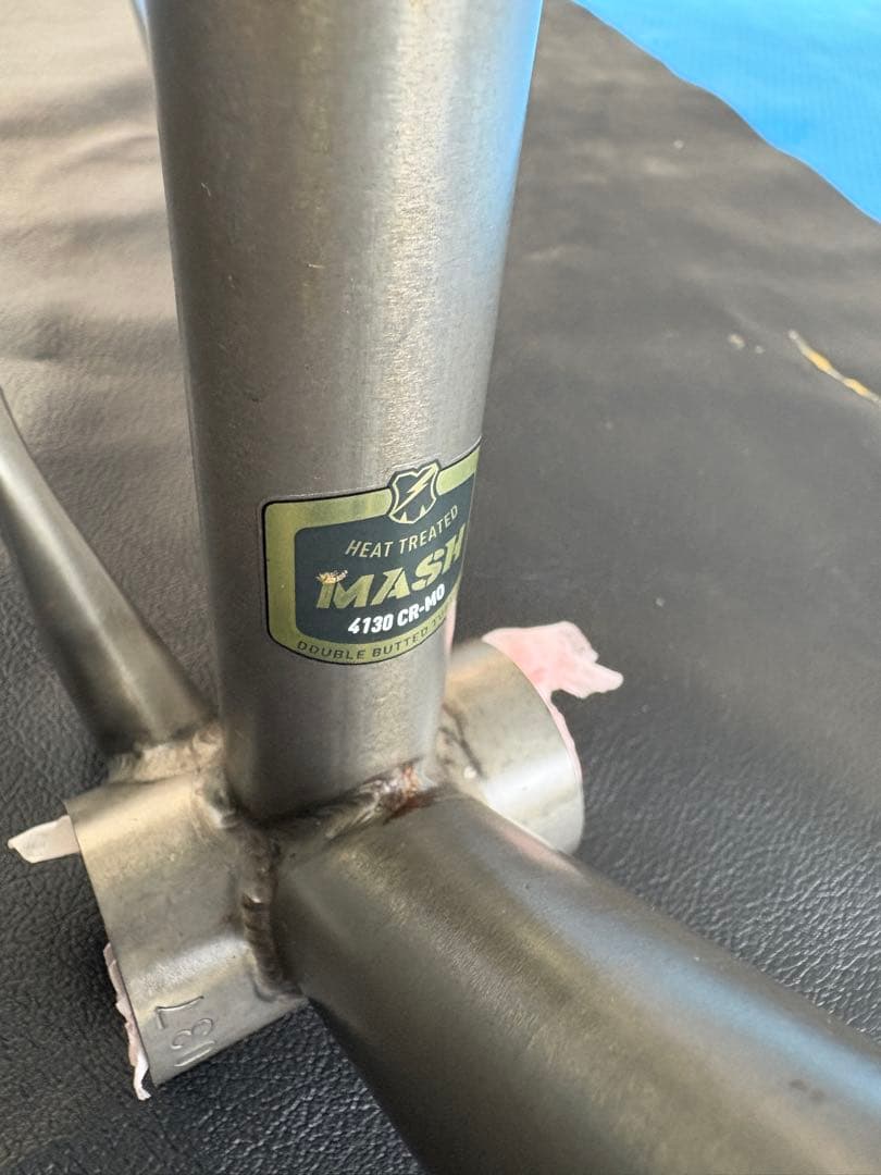 MASH STEEL フレームセット CHRIS KINGヘッドセット