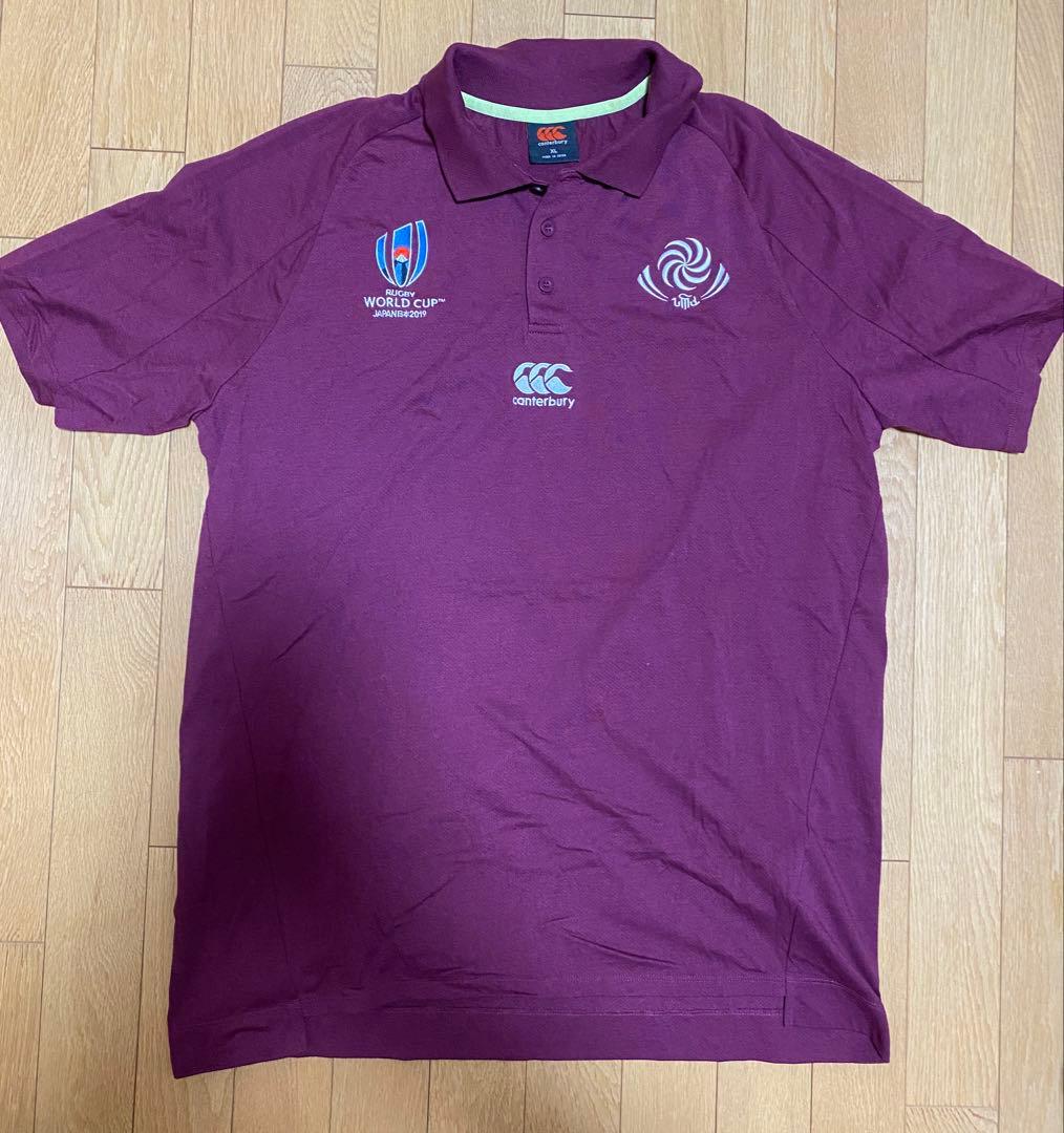 【非売品】ラグビー ジョージア代表 RWC2019 選手支給品ポロシャツ