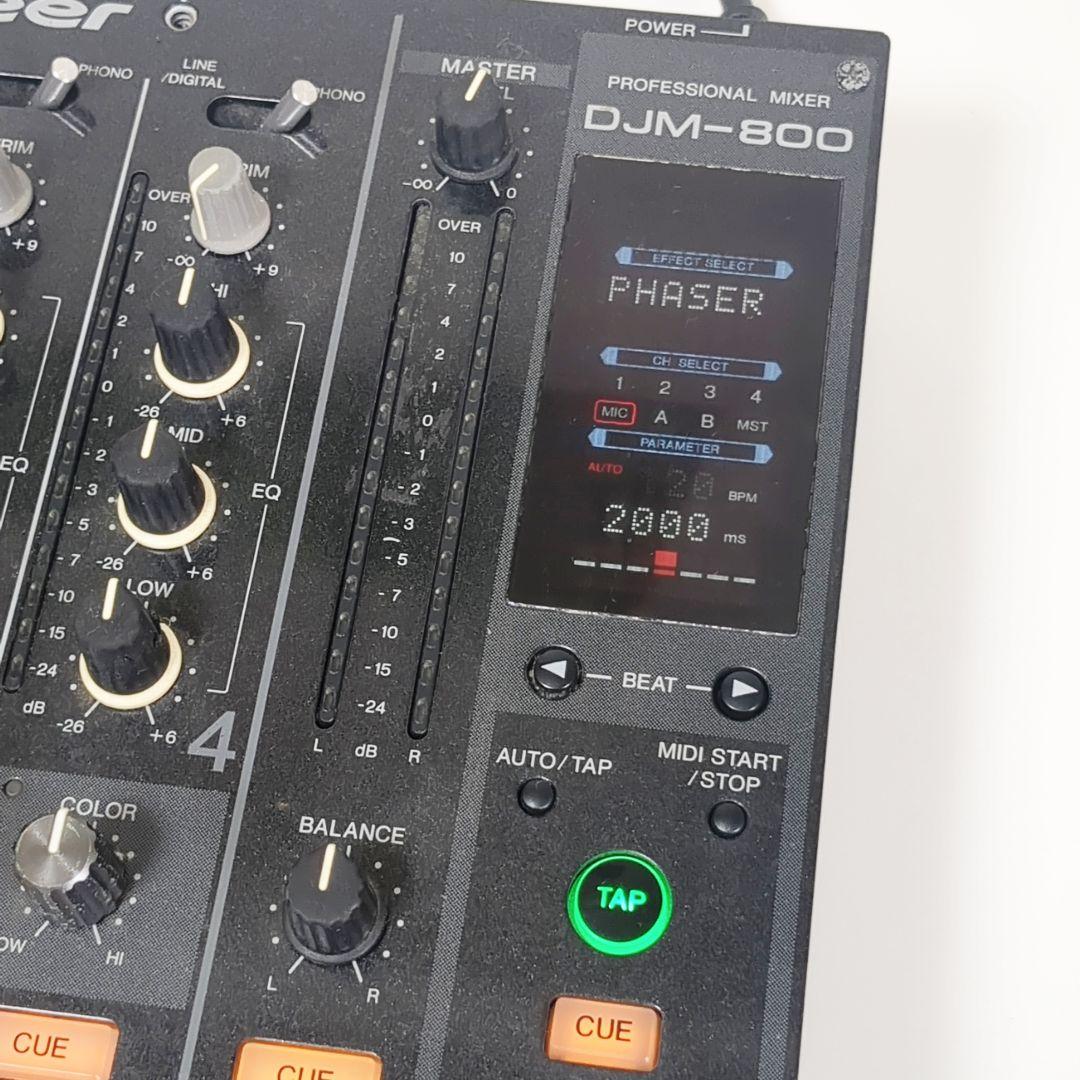 【現状品】パイオニア Pioneer DJM-800 ミキサー音響機器
