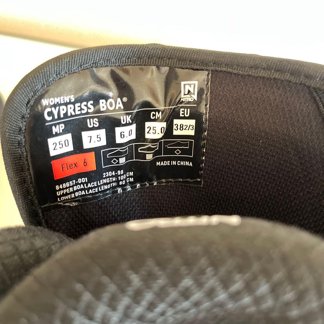 スノーボードブーツ NITRO CYPRESS BOA