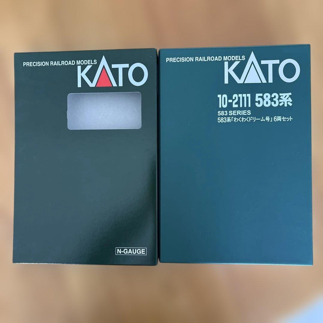 【希少新品】10-2111 KATO 583系「わくわくドリーム号」6両セット①