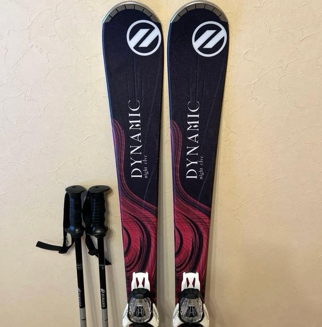 ◾️カービングスキーセット　スキー板146㎝　ブーツ24㎝　レディース用　女性用