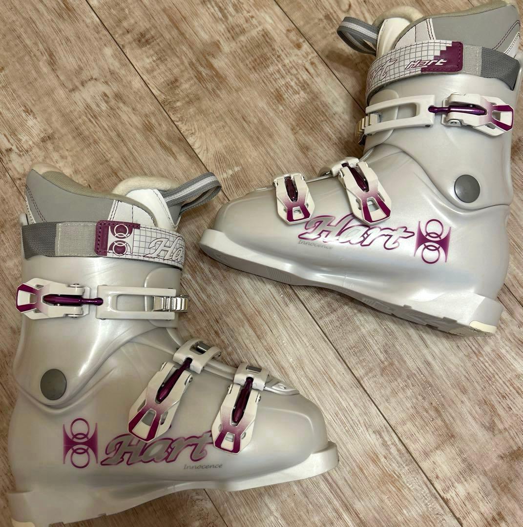 ◾️カービングスキーセット　スキー板146㎝　ブーツ24㎝　レディース用　女性用