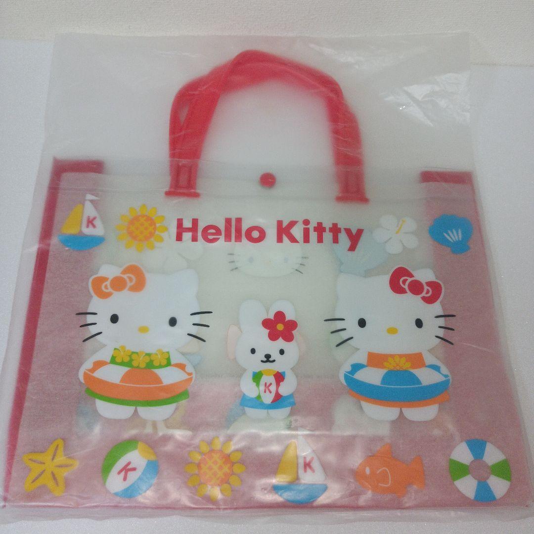 サンリオ　ハローキティ　平成レトロ　ビニールバック　プールバック　ミミィ　うさぎ