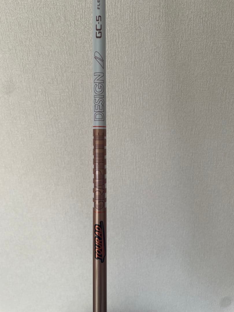【美品】ツアーAD GC5S テーラーメイドスリーブ付ドライバー用シャフト